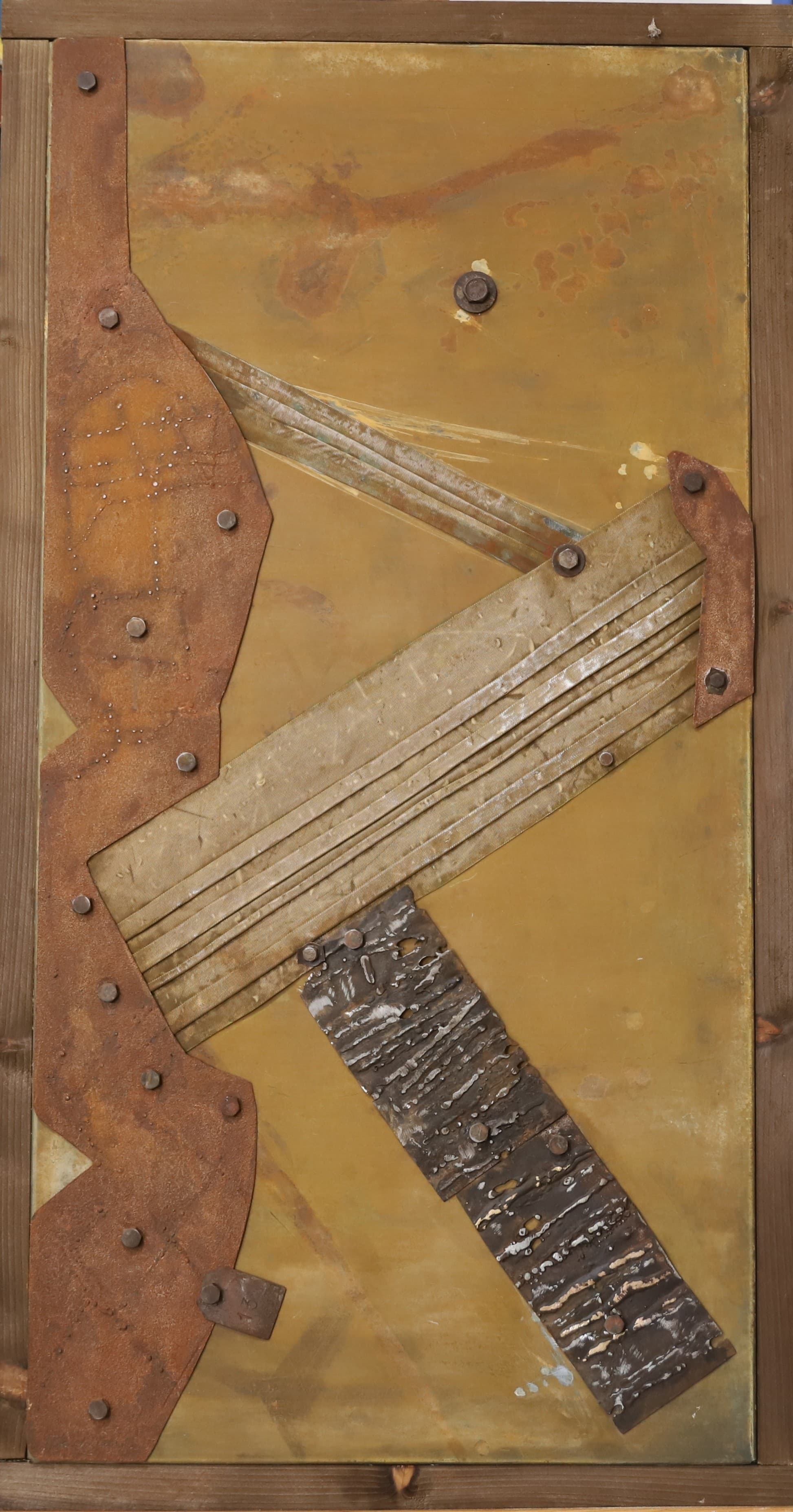 Obra abstracta Escalado por Antonio Casares Palma