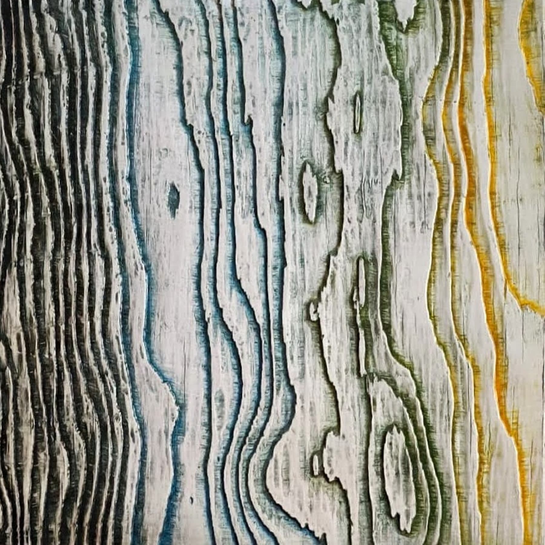 Obra abstracta Técnica Mixta 20x20 - V por Antonio Casares Palma