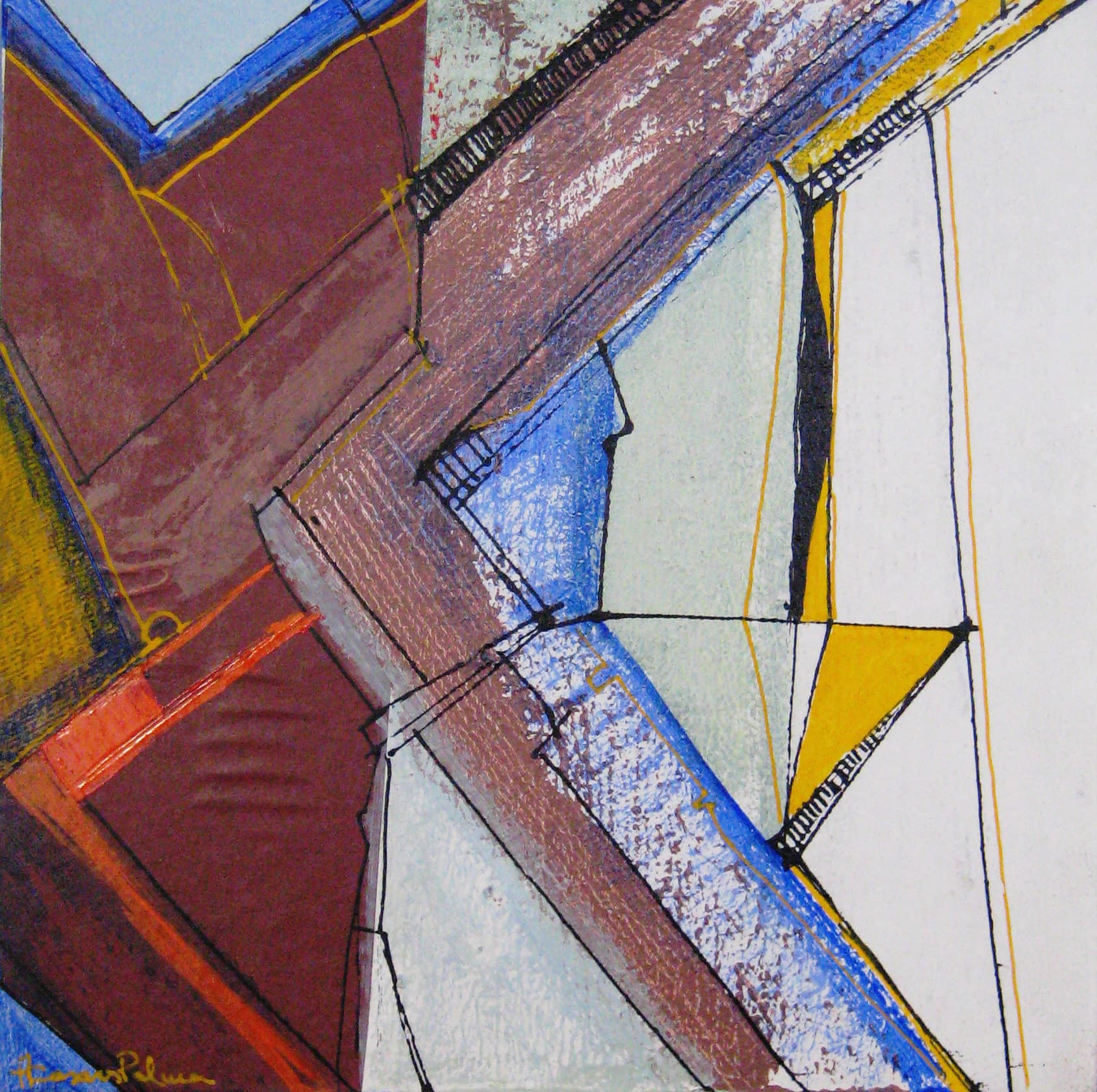 Ref M-11 Mixta sobre tela