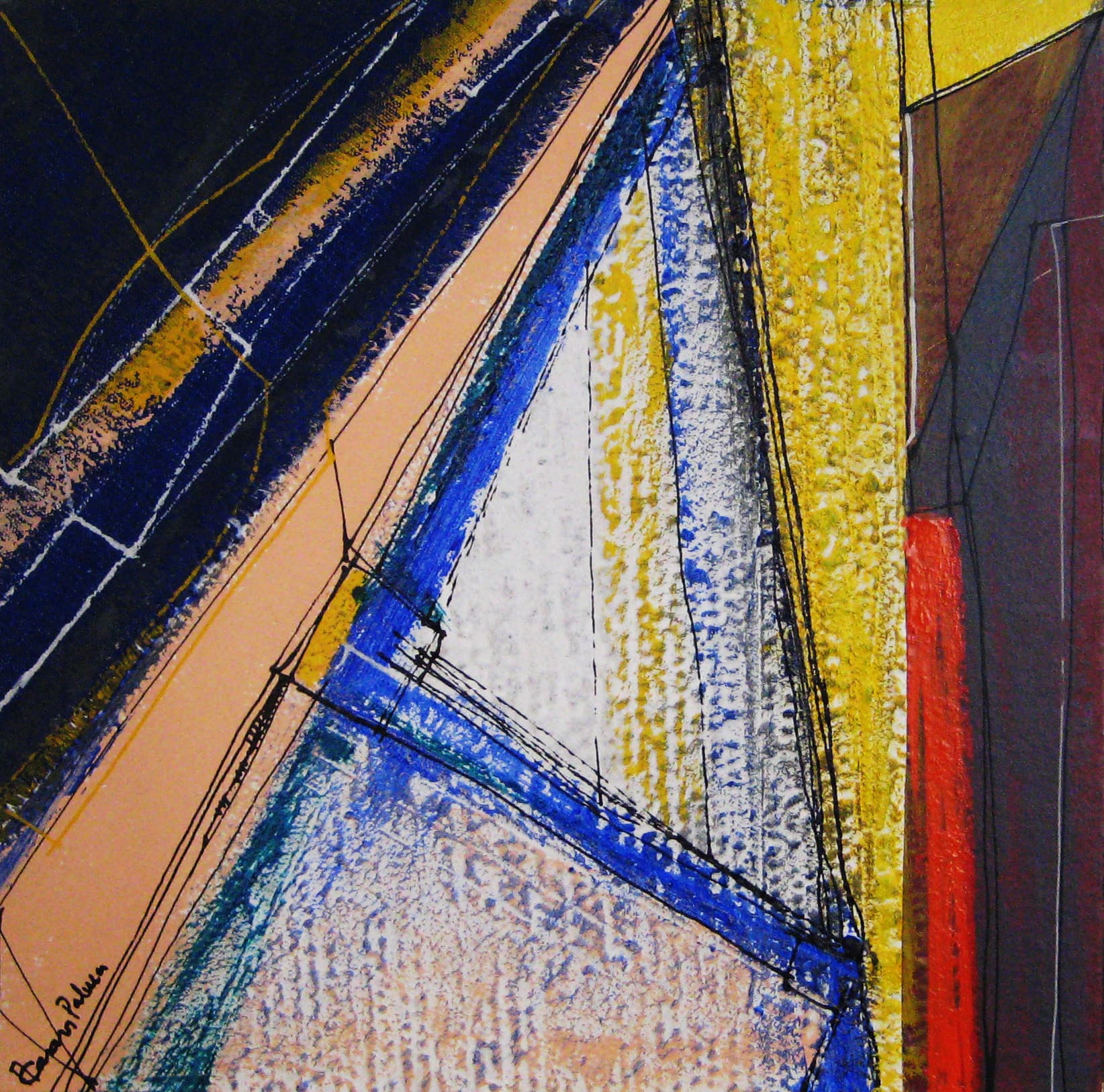 Ref M-12 Mixta sobre tela