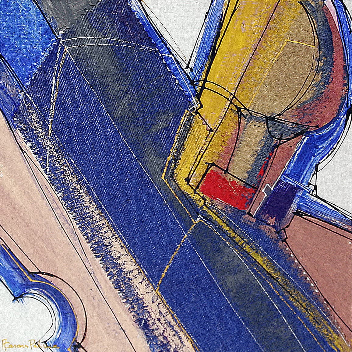 Ref M-2 Mixta sobre tela