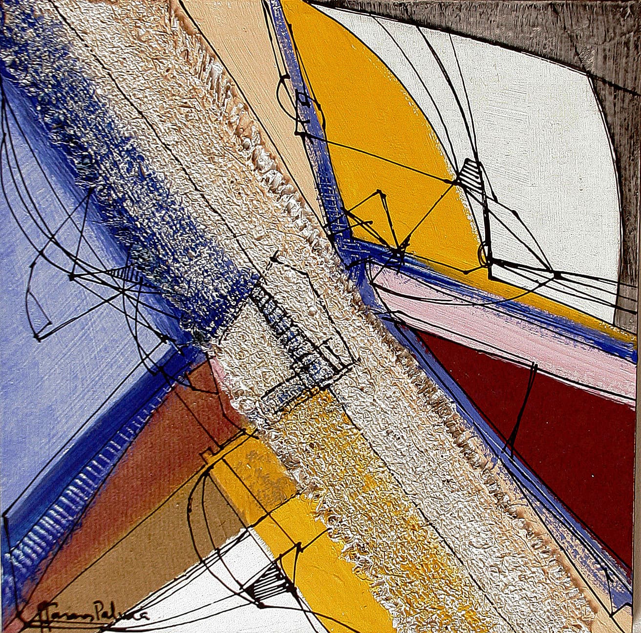 Ref M-3 Mixta sobre tela