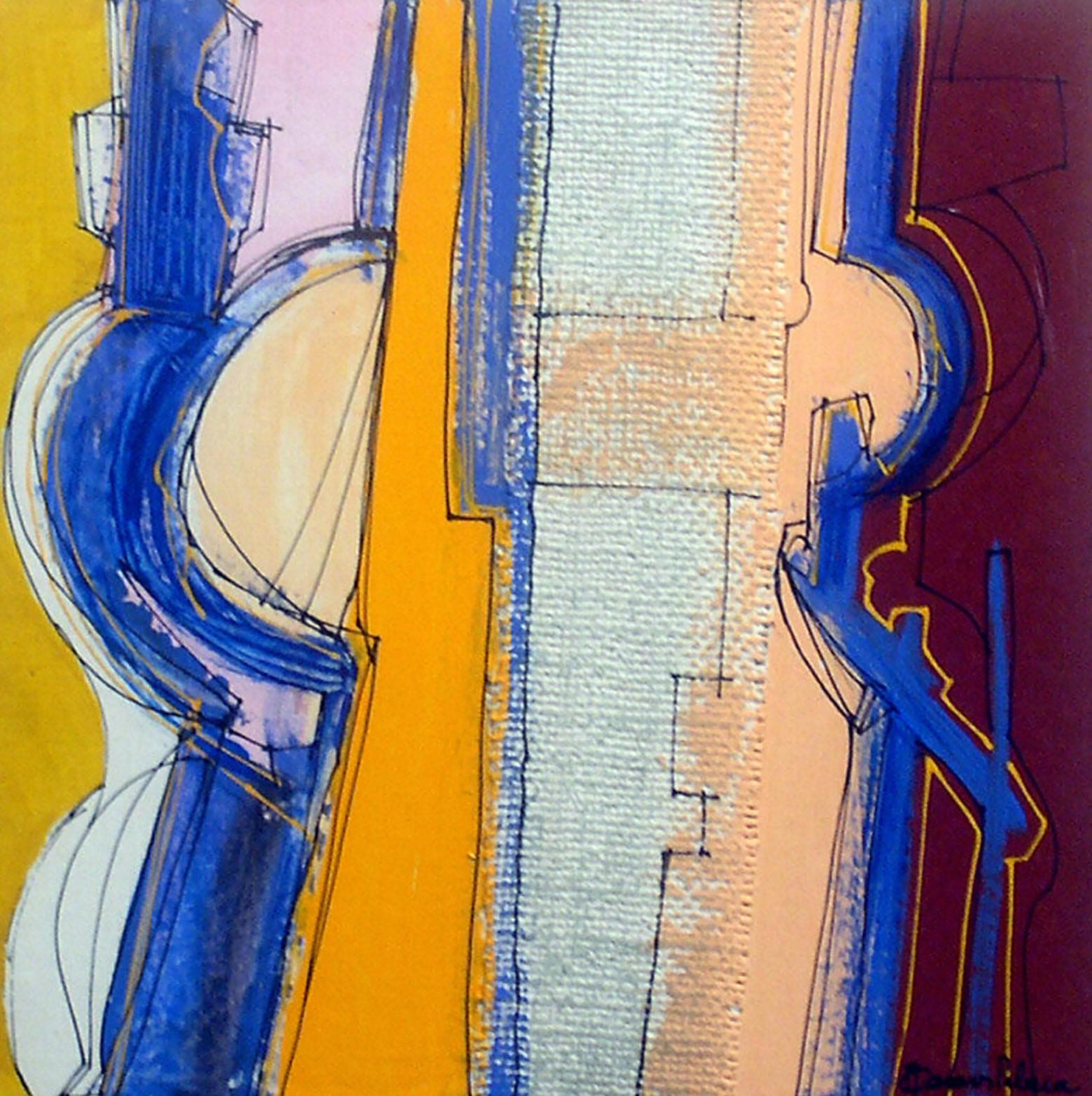 Ref M-7 Mixta sobre tela