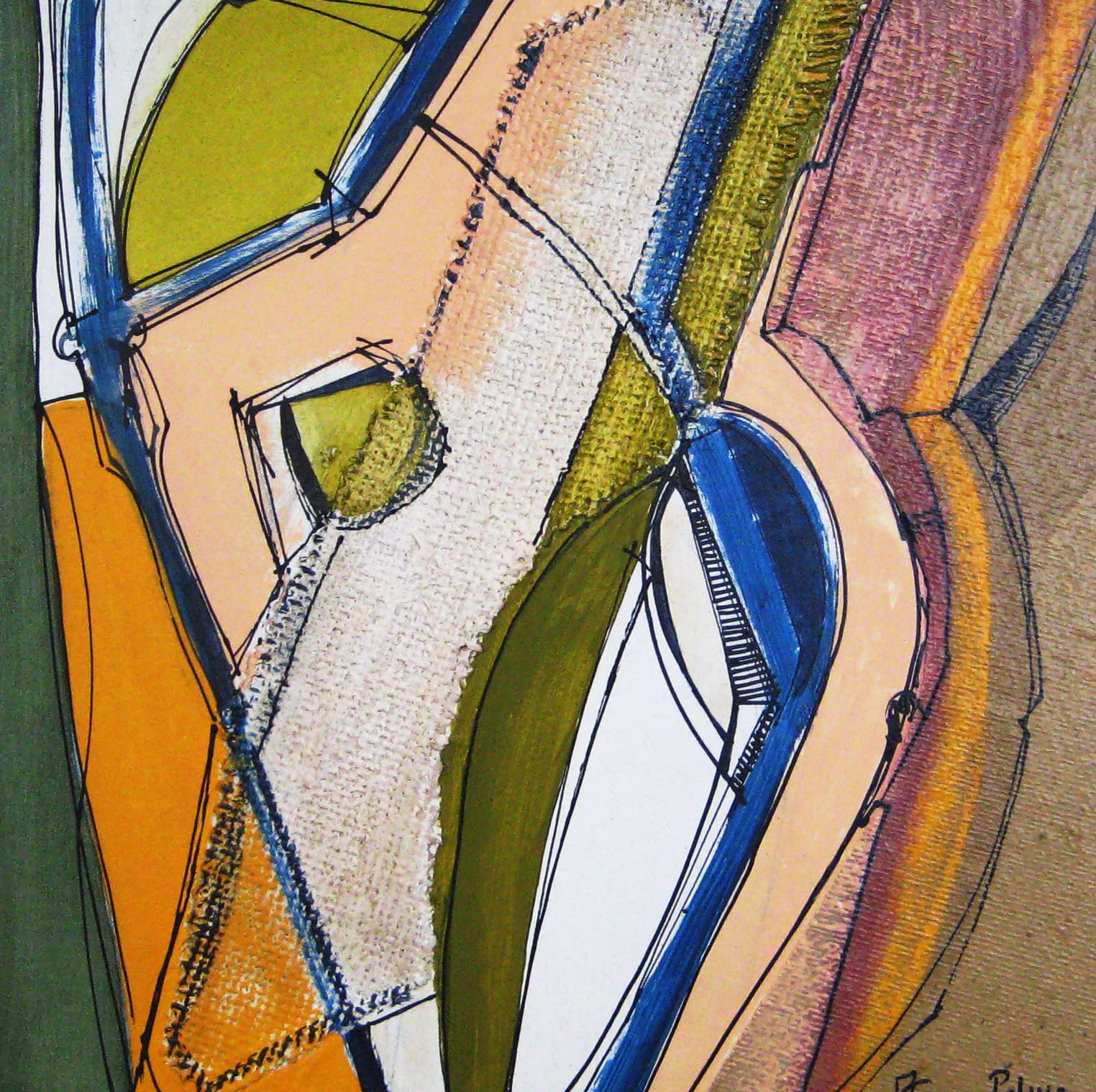 Ref M-8 Mixta sobre tela