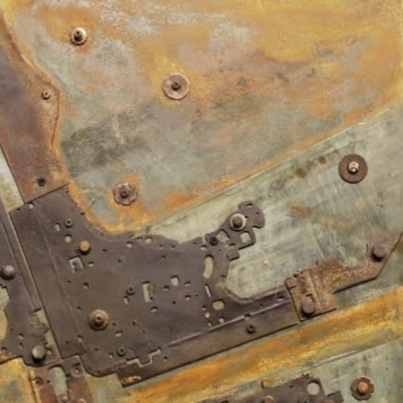Serie Serie METAL, MALLA Y MADERA - Antonio Casares Palma, Pintura Abstracta Contemporánea