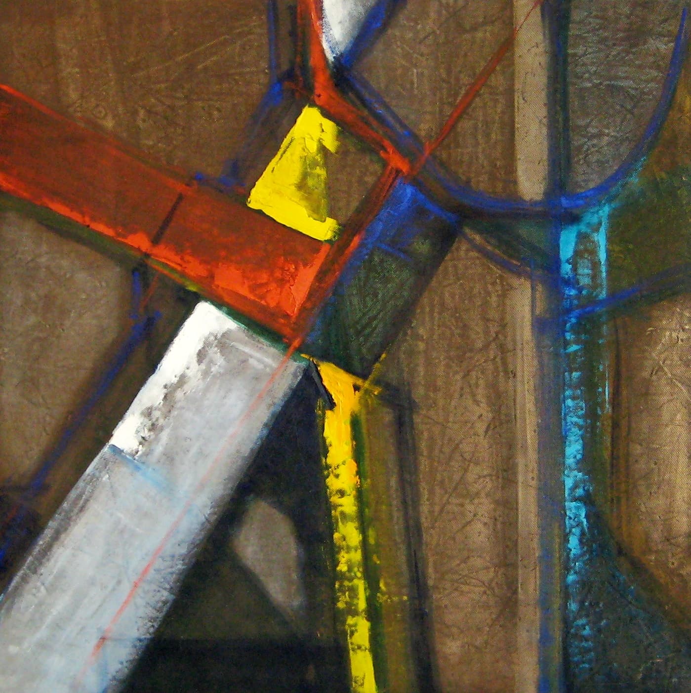 Óleo sobre malla IX