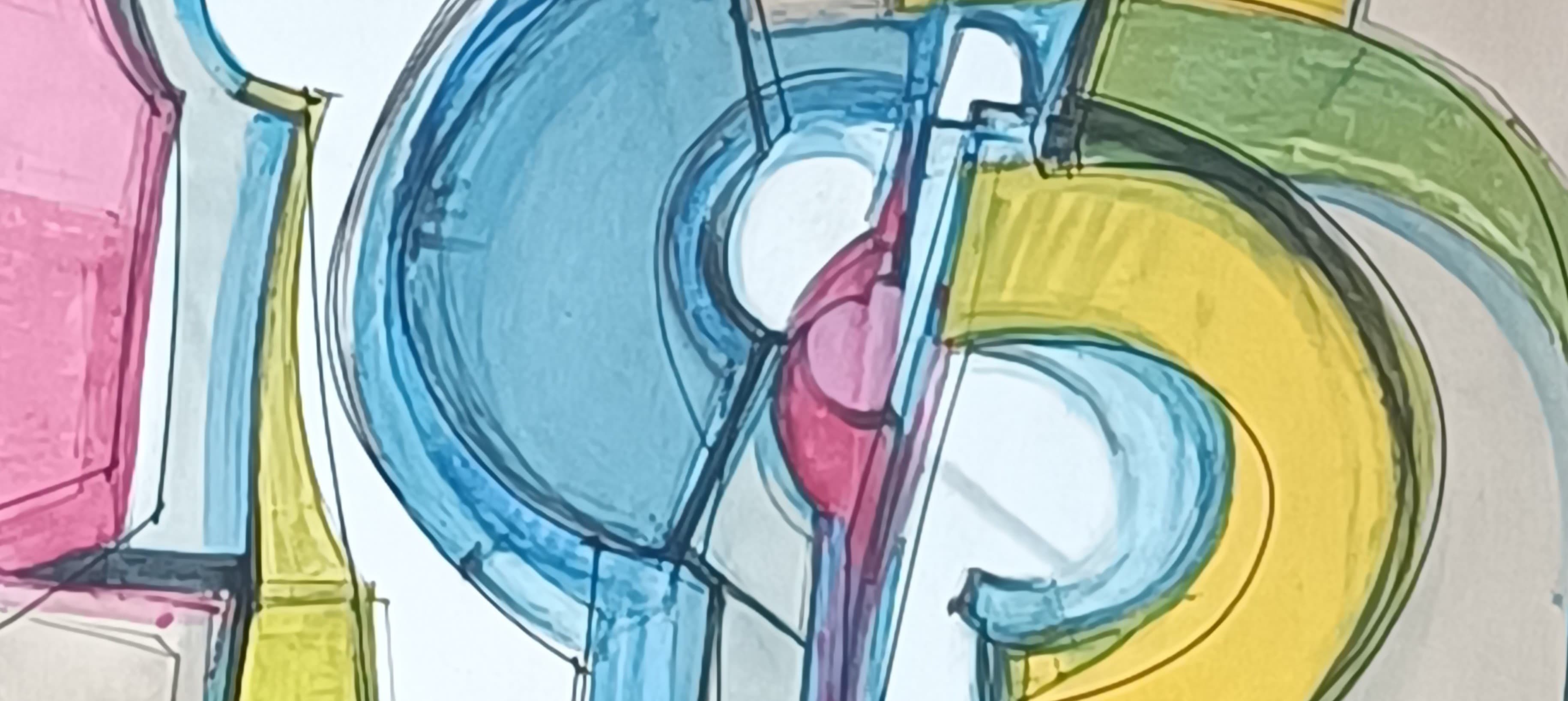 Antonio Casares Palma - Pintor Abstracto - Serie Serie POLIFONÍA